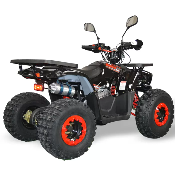 Бензиново ATV Bullmax 150cc Nighthawk, Бяло, Стартер, Висококачествени компоненти, ABS Пластмаса - 218