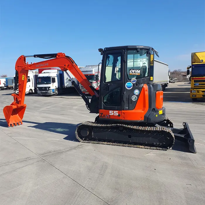 Багер Hitachi ZX 55-5A, 5.5 Тона, 2021г, 1700 моточаса - 715