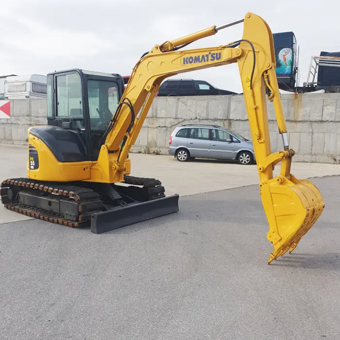 Багер Komatsu PC55 MR, 5.5 Тона, 2019г, - 718