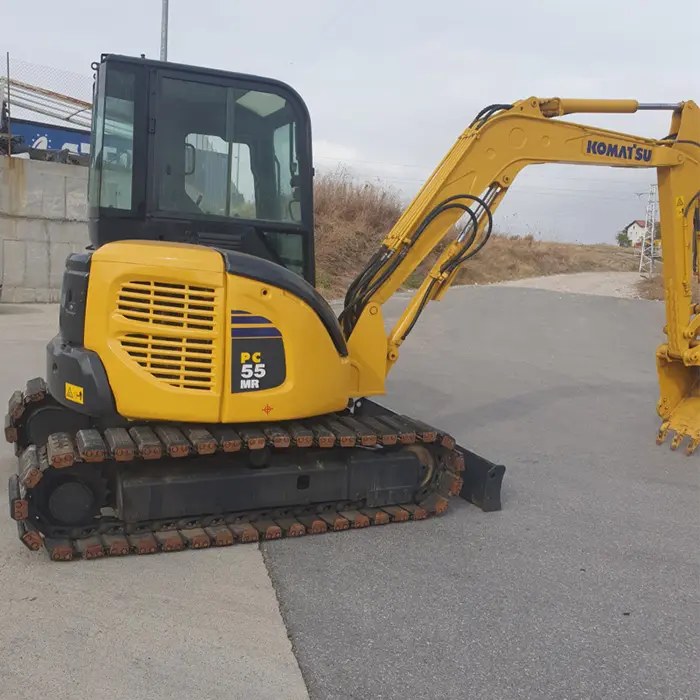 Багер Komatsu PC55 MR, 5.5 Тона, 2019г, - 720