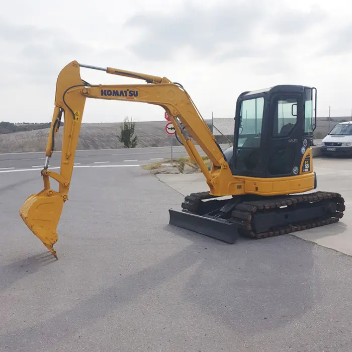 Багер Komatsu PC55 MR, 5.5 Тона, 2019г, - 721