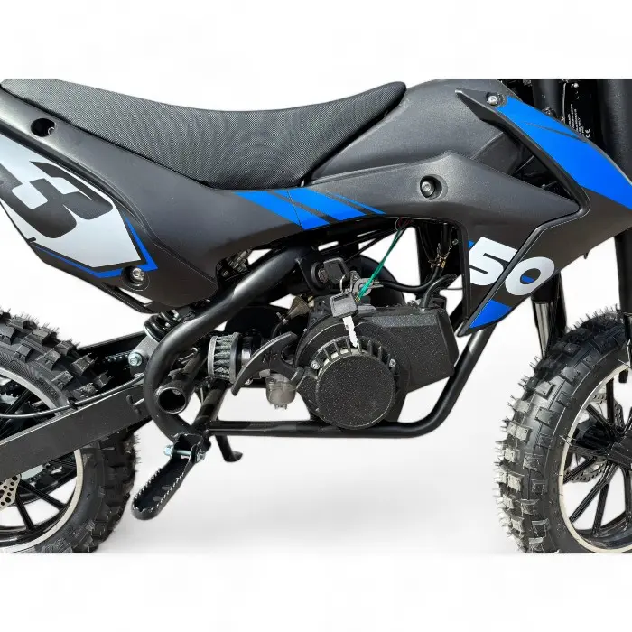 Детски Бензинов кросов мотор Bullmax 50сс Dirt Bike Sport, Родителски контрол, Двутактов - 1035