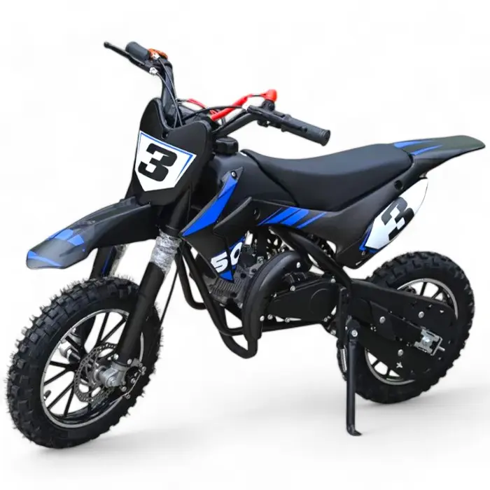 Детски Бензинов кросов мотор Bullmax 50сс Dirt Bike Sport, Родителски контрол, Двутактов - 1036