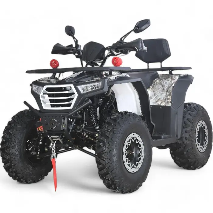 ATV 200cc Bullmax Intruder, Жълто - Зелен Камуфлаж ,2024г, Теглич, Лебедка, Ловджийски сак, Лед Бар, Каска Подаръци - 1142