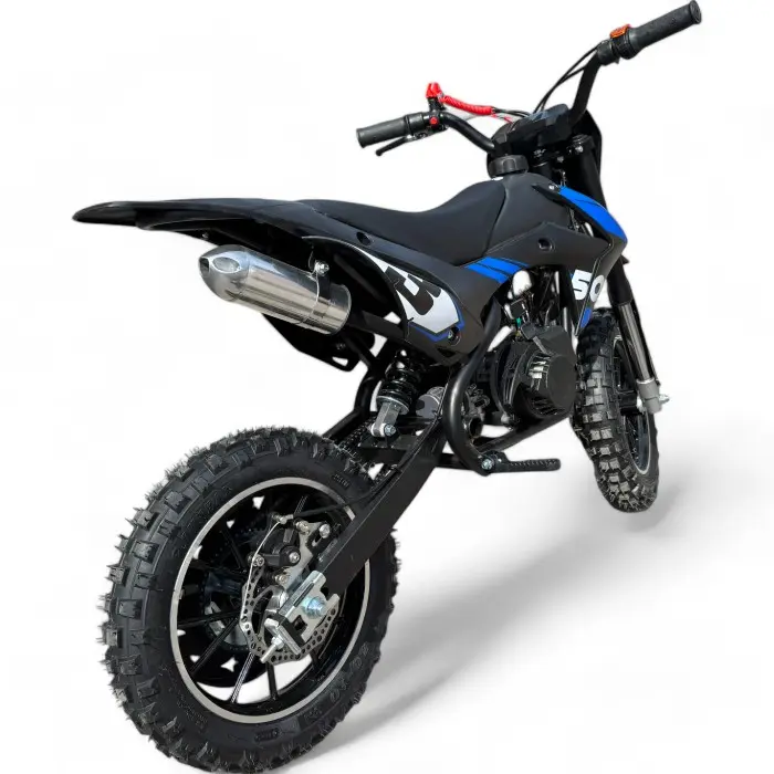 Детски Бензинов кросов мотор Bullmax 50сс Dirt Bike Sport, Родителски контрол, Двутактов - 1039