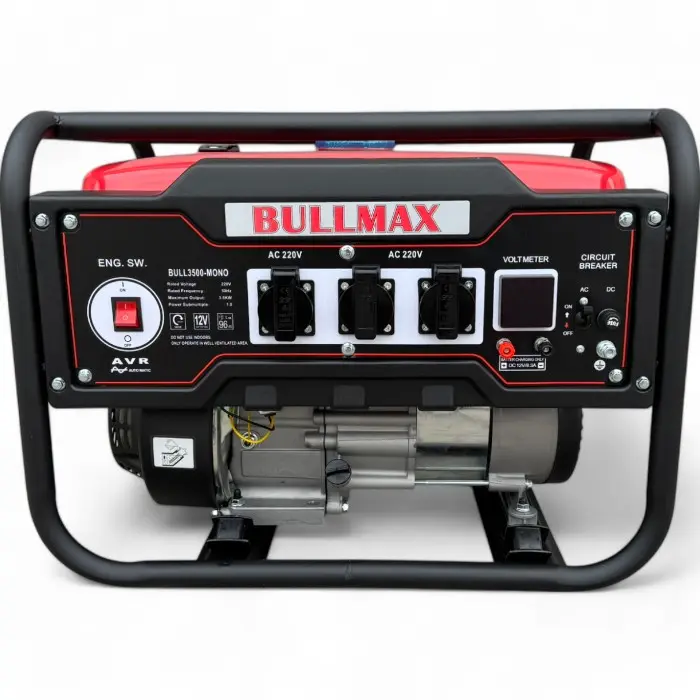 Генератор за ток Bullmax 3.5KW, 40кг, GXI 360 Двигател,AVR - 1421