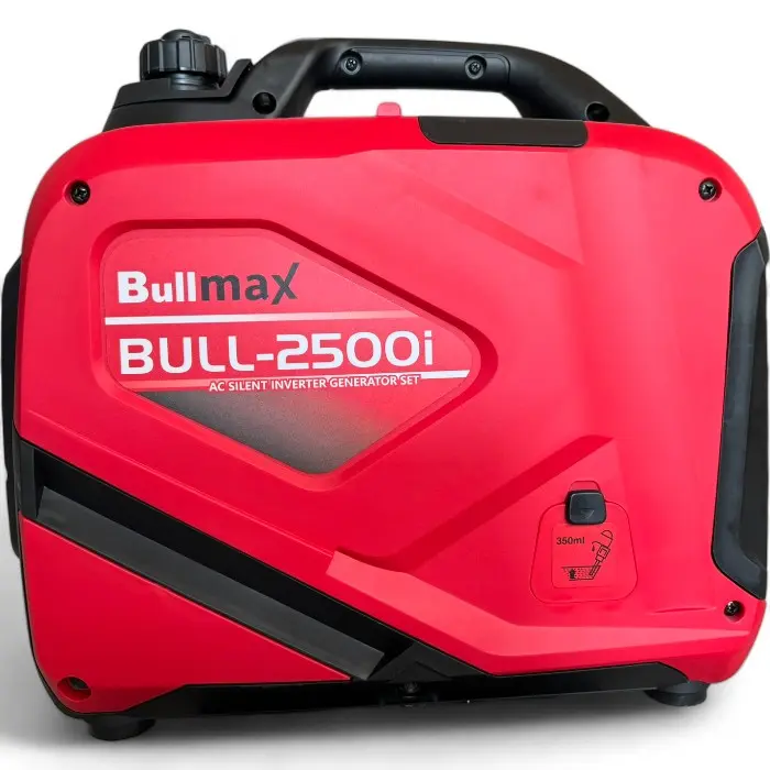 Обезшумен Инверторен Бензинов Генератор за ток Bullmax Bull-2500I, 50Hz, монофазен, лесно преносим - 845