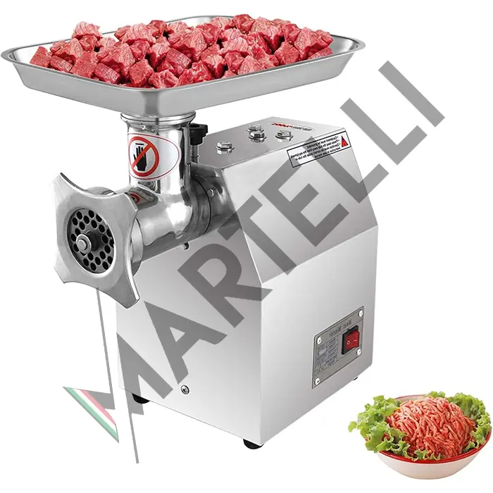 Професионална Месомелачка MARTELLI 12ZN, 850W, 120кг / час - 645