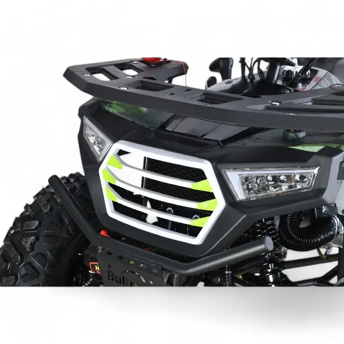 ATV 200cc Bullmax Intruder, Жълто - Зелен Камуфлаж ,2024г, Теглич, Лебедка, Ловджийски сак, Лед Бар, Каска Подаръци - 1155