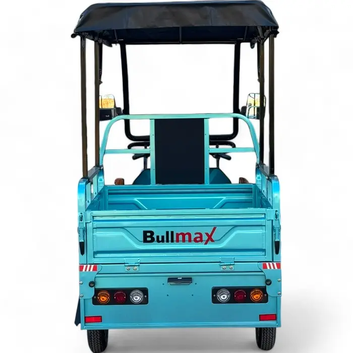 Селскостопанска Електрическа триколка BullMax Фермерска С3, Покрив 2000W, 48V/45Ah, 600кг товар - 1393